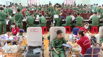 Cán bộ, chiến sĩ biên phòng hiến gần 300 đơn vị máu | BRTgo