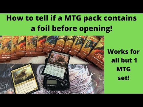weight of mtg booster box How to tell if a pack contains a foil! Weighing MTG packs to find foils! theyre a thrilling pack Why is the boxed Collector
