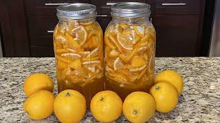 레몬청[preserved lemons in honey]을 아직도 설탕으로 담그시나요?이것으로 해 보세요 맛도 건강도 책임집니다[칼밥상]