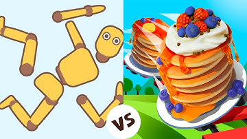 Ragdoll Break vs Pancake Run – The Most Addictive ASMR Gameplay Showdown on Android & iOS!