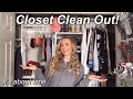 DECLUTTERING + REORGANIZING MY ENTIRE CLOSET