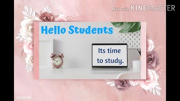 Class - I/ Moral Science/ Lesson -3"Learning Manners"