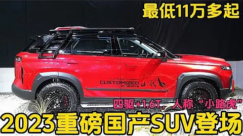 奇瑞爆发了！11万多起“小路虎”登场，1.6T+四驱，烂路如履平地  #mpv #suv #路虎 #landrover - 天天要闻