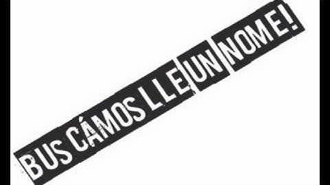 BUSCÁMOSLLE UN NOME!!!