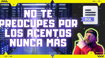 💻Como buscar en SQL evitando acentos