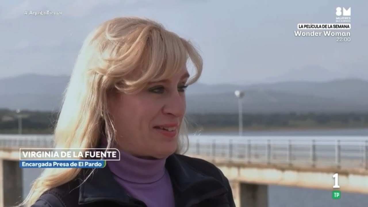 Virginia de la Fuente Díaz • Encargada de la presa de El Pardo