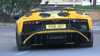 BEST SPEC 2016 Lamborghini Aventador SV Roadster in Monaco | LOUD Accelerations