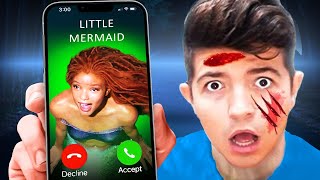 7 YouTubers Who CALLED LITTLE MERMAID.EXE On CAMERA! (Preston, Brianna, PrestonPlayz)