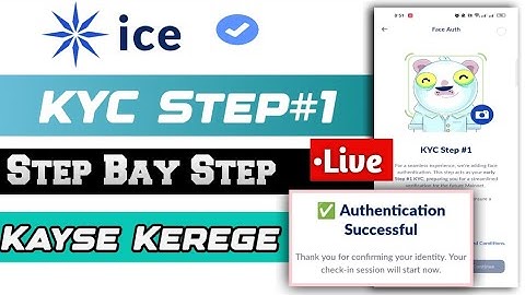 Ice Network Face KYC Done | Ice KYC Step By Step Guide | Ice Network Latest Update