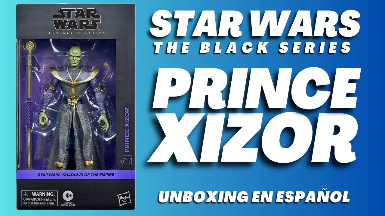 Star Wars The Black Series Prince Xizor | UNBOXINGEN VIVO! ⭕️ - YouTube