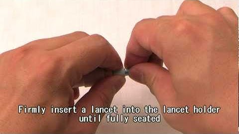 FORA V10 for glucose test tutorial video