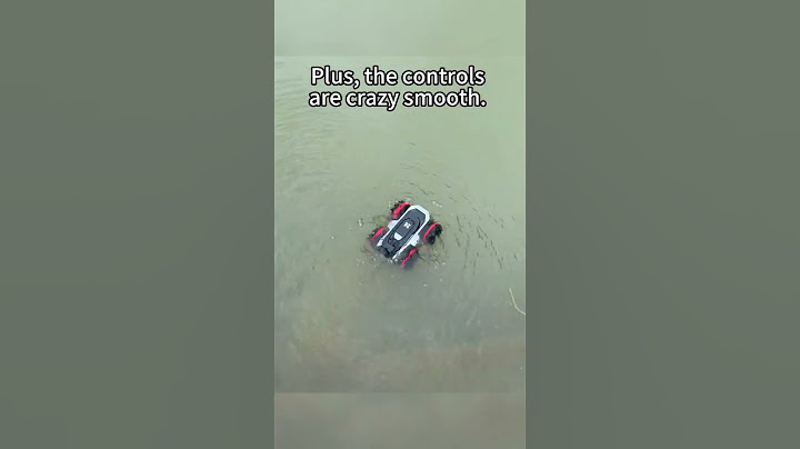 This RC Car Handles Incredibly Well Underwater #toys