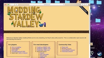 Modding Stardew Valley on Mac Using SMAPI Tutorial (Updated For More In Depth-yness)