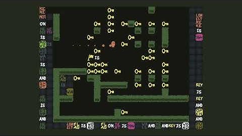 Keke Is You - Transforming Ultimate Maze Into Flag