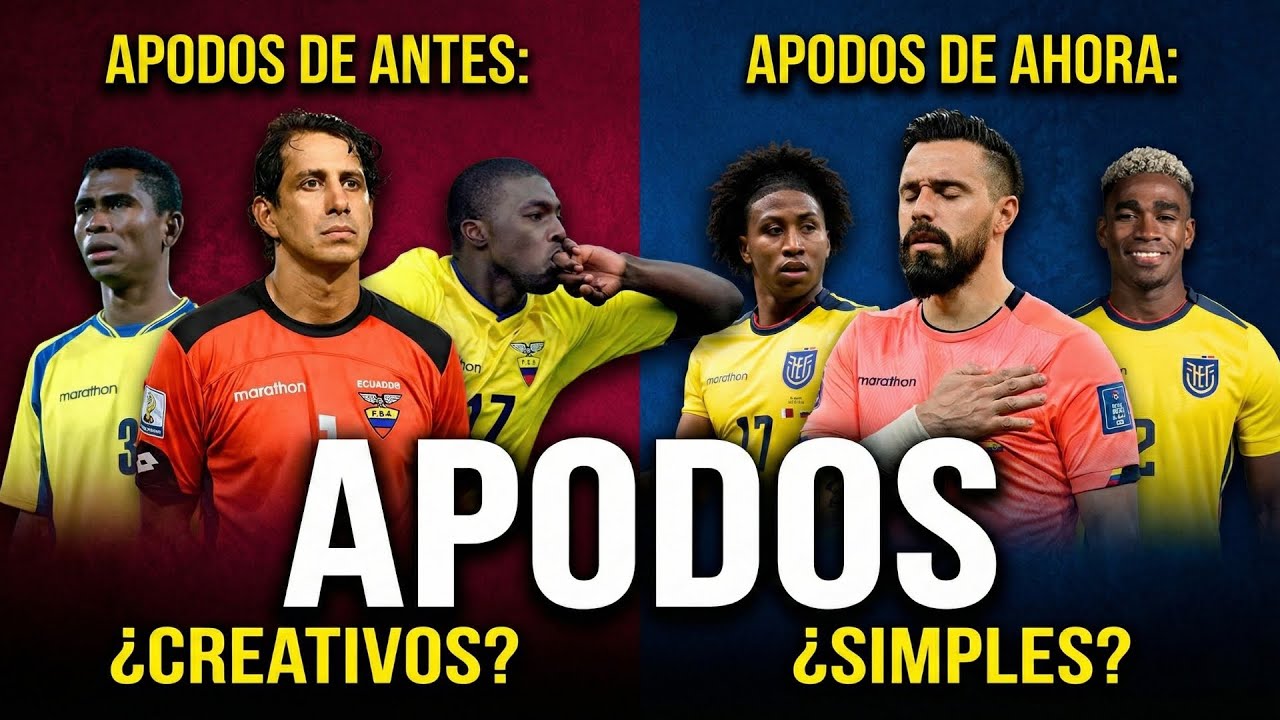 LOS APODOS DE AHORA 🤦‍♂️🇪🇨 Cómo pasamos de 