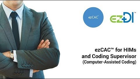 ezCAC™ (Computer-Assisted Coding Software) for Coding Supervisor/HIM
