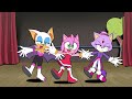 Sonic girls dance animation