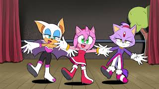 Sonic girls dance Animation