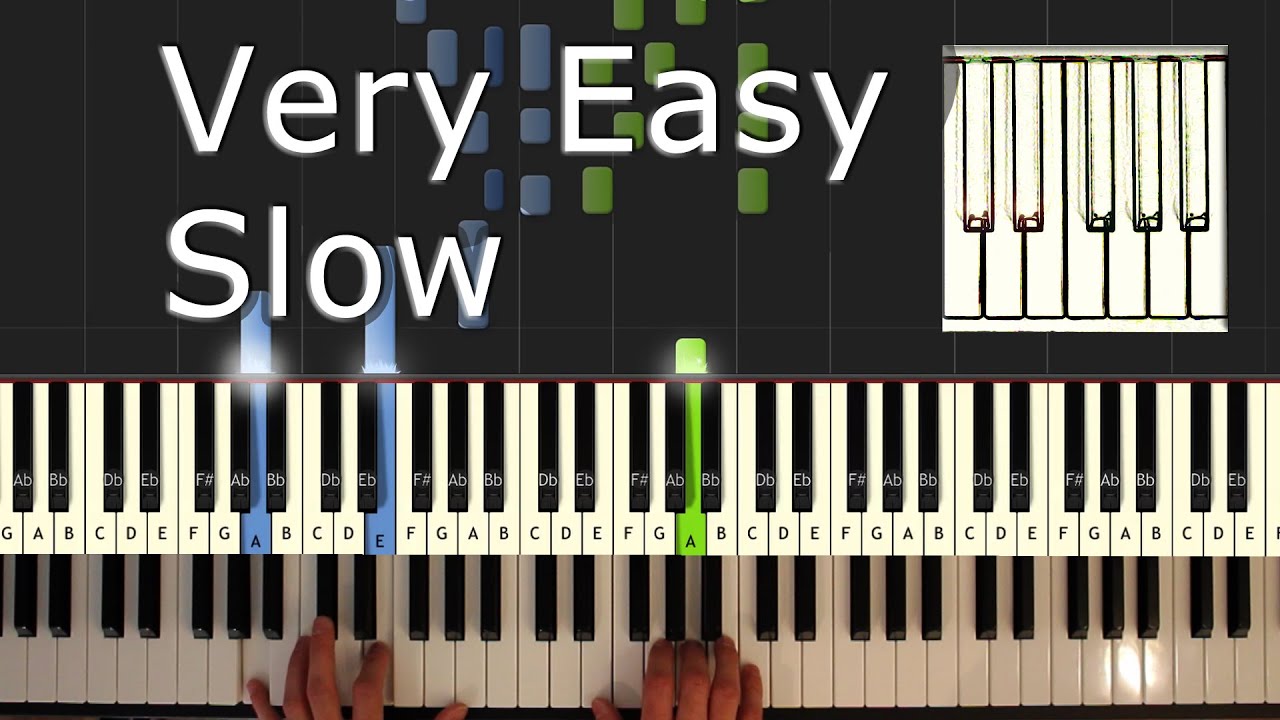 Chopsticks - Piano Tutorial Easy SLOW - How To Play (Synthesia) - YouTube