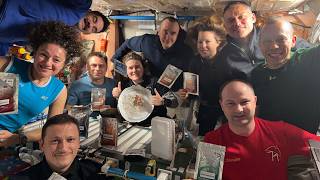 Astronauts make space cake | SWNS