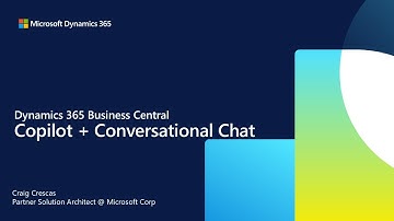 Copilot in BC - Conversational Chat