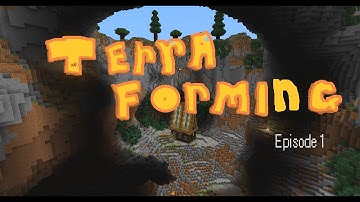 Minecraft - Terraforming W/ Voxelsniper (Speed Build Part 1)