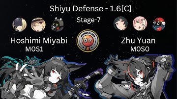 NEW Shiyu Defense 1.6 [C] | M0S1 Miyabi ❄️ & M0S0 Zhu Yuan 🌀 | Zenless Zone Zero