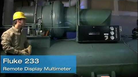Fluke 233 Remote Display Digital Multimeter HVAC Video