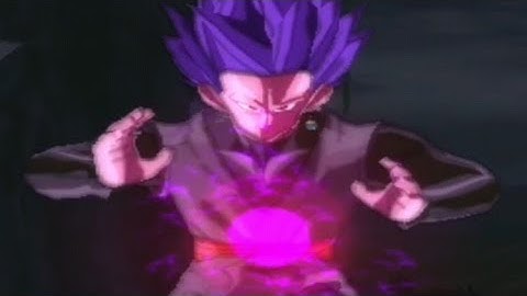 BLACK GOKU ULTRA EGO VS BLACK GOKU SSJ5 GAMEPLAY DBZ TTT MOD