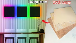 Diy Unique And Luxurious Modern Wall Lamps From Used Brakelight And Pvc Pipe Diy Light