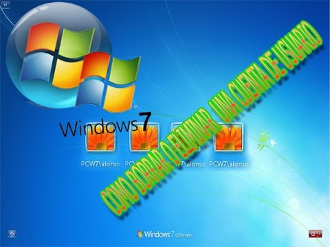 Vídeo: Com Eliminar Windows7