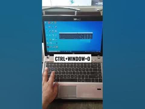 how to open on screen keyboard in windows with shortcut key ? - YouTube