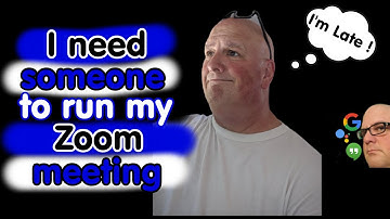 Have someone else host YOUR Zoom - August 2020