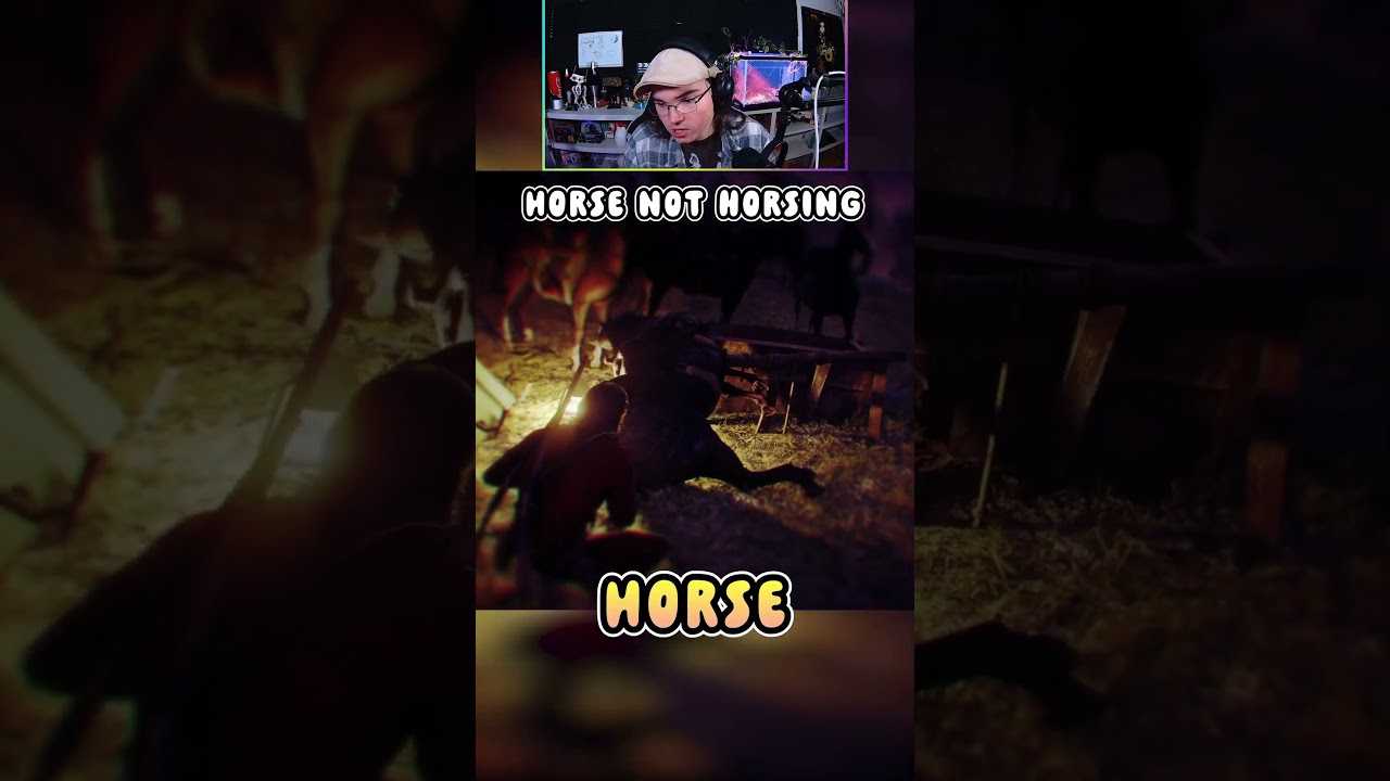 i Don't Think My Horse Was In A Good Shape Here. 