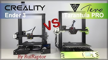 Tevo TARANTULA PRO vs Creality ENDER3 - All The Differences