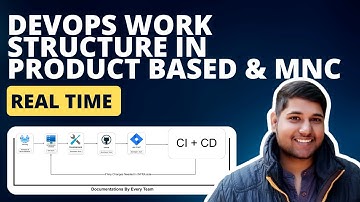 DevOps Work Structure in Product Based & MNC Companies