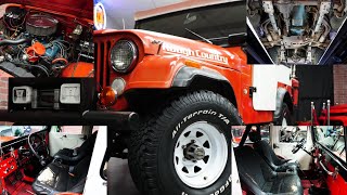 Test Drive 1972 Jeep CJ5 4X4 360V8 4 Speed Manual Classic Car Addict