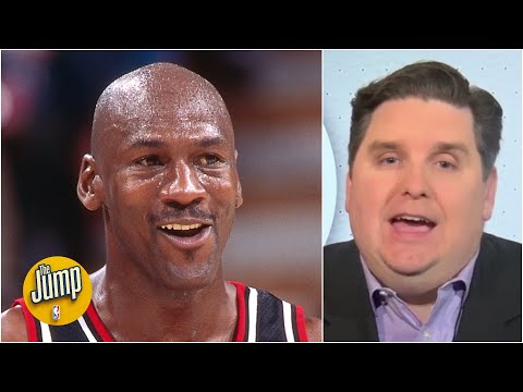 I don't remember Jordan's Bulls ever being in danger in the NBA Finals - Brian Windhorst | The Jump