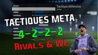 FORMATION 4222 *MEILLEURES TACTIQUES ET INSTRUCTIONS* EA FC 24 ULTIMATE TEAM !