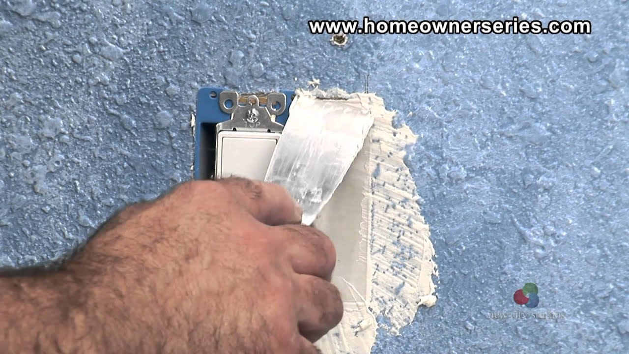 How to Fix Drywall Electrical Box Patch Drywall Repair Part 2 of