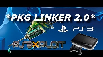 DESBLOQUEIO PS3: PKG LINKER 2.0 DOWNLOAD  PS3XPLOIT PKG MAIOR QUE 4 GIGAS