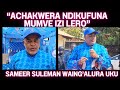 SAMEER SULEMAN WAMUNG ALURA CHAKWERA LERO KU ALLIANCE YA DPP NDI AFORD UKU NDIYE KWACHEMA SAMEER SULEMAN WAMUNG ALURA CHAKWERA LERO KU ALLIANCE YA DPP NDI AFORD UKU NDIYE KWACHEMA
