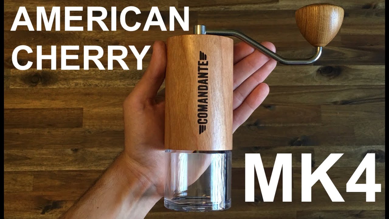 COMANDANTE MK4 American Cherry - UNBOXING New Coffee Grinder