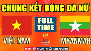 FULL TIME | VIỆT NAM VS MYANMAR | CHUNG KẾT BÓNG ĐÁ NỮ SEA GAMES 32 screenshot 5