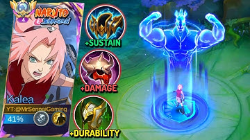 STOP USING KALEA AS ROAM!! KALEA EXP LANE BUILD WITH NEW ITEM IS INSANE - KALEA MLBB