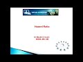 Hazard Ratios - Fares Alahdab MD - YouTube