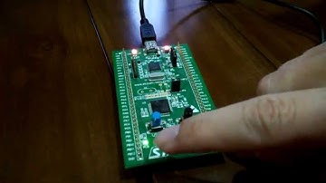 STM32F030 Discovery Example Application