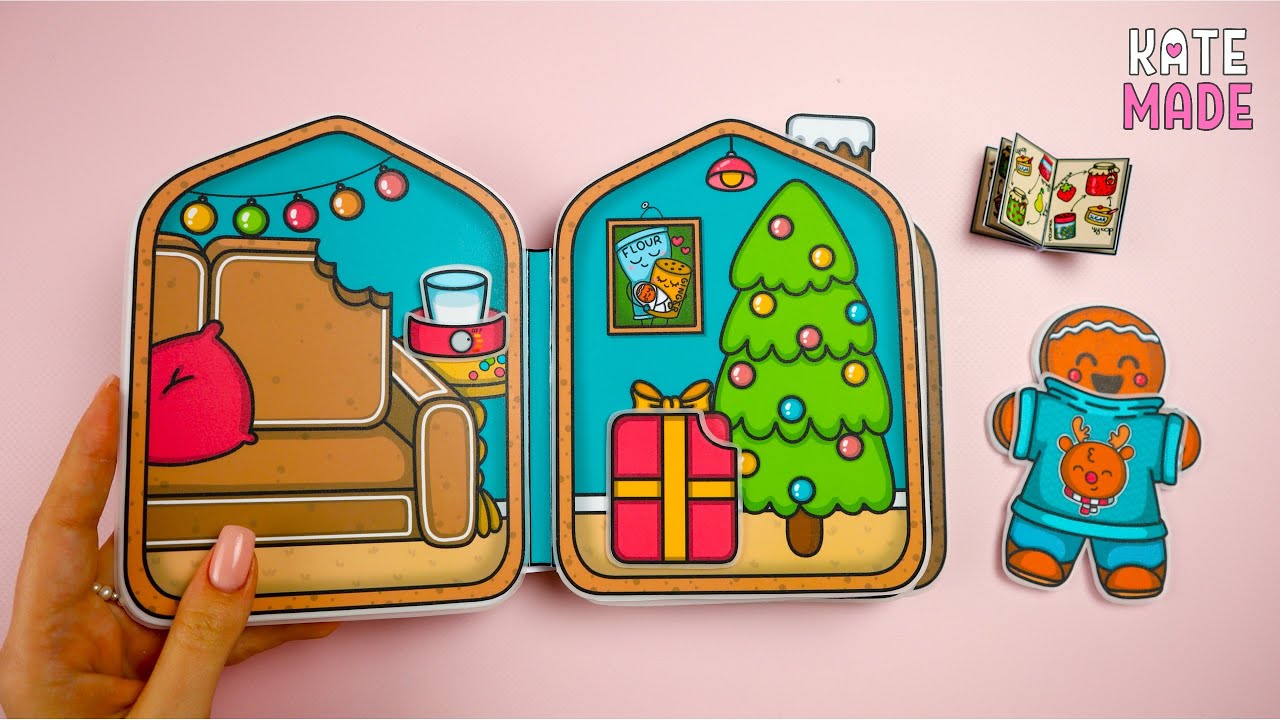 paper-gingerbread-house-diy-tutorial-youtube