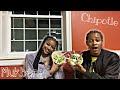 Chipotle Mukbang+Q&amp;A W/Teriek 🥙😆