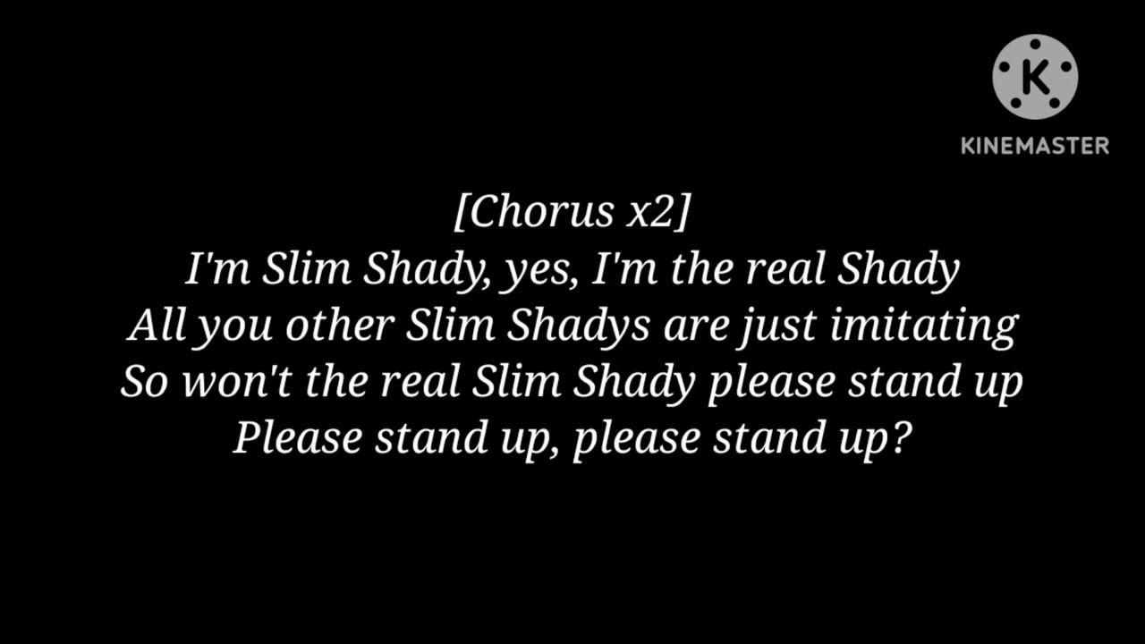 Eminem - The Real Slim Shady [Lyrics] 